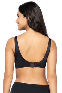 Invisi Padded Non-Wired Effortless Bralette - Black thumbnail 3
