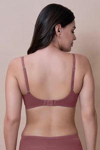 Breathe Bliss Padded Non-Wired T-Shirt Bra - Wild Ginger thumbnail 3