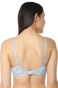Carefree Casuals Padded Non-Wired T-Shirt Bra - Spring Floral Pr thumbnail 3