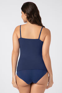 Spaghetti Strap Modal Camisole - Patriot Blue thumbnail 3