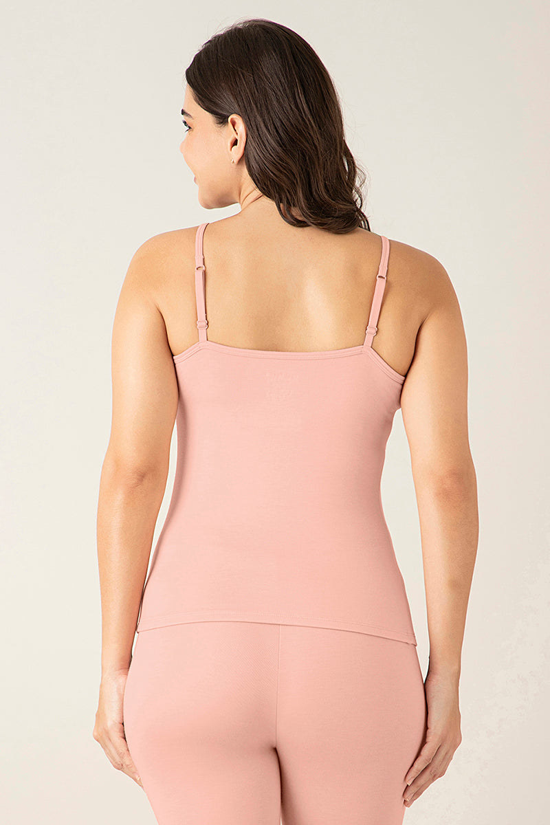 Thermal Camisole - Cameo Rose - Image 3 of 5