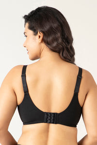 Mystic Poise Non-padded Non-wired Minimizer Bra - Black thumbnail 3