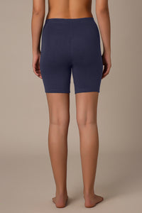 Smooth Mid-thigh Cotton Shortie Liner - Midnight thumbnail 3