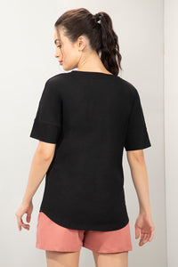 Elements Long Length Tee - Black thumbnail 3