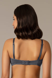 All Day Smooth Comfort Padded & Non-wired Bra - Gray Stone thumbnail 3