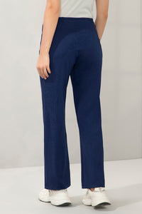 Flaunt Flared Travel Pants - Medieval Blue thumbnail 3