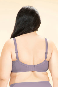 Contoured Comfort Non-Padded Non-Wired Support Bra - Nirvana thumbnail 3
