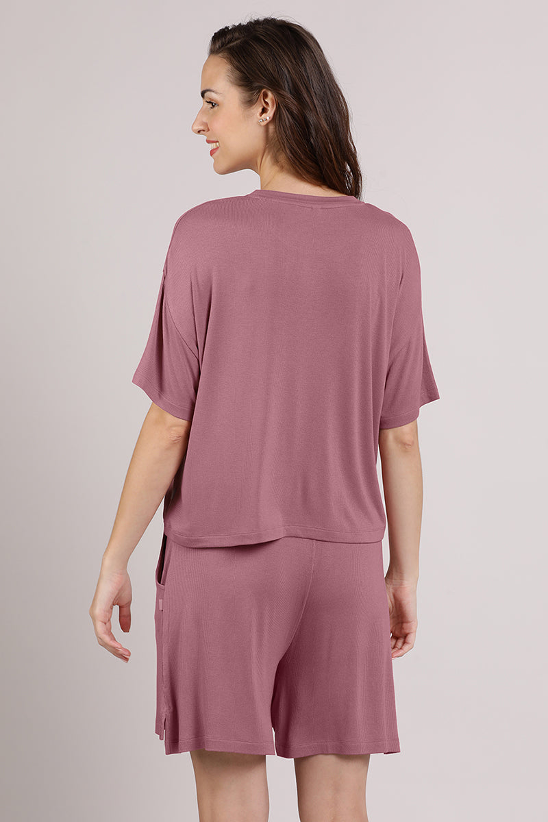 Serene Dream Top - Mesa Rose