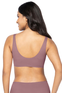 Invisi Ease Padded Non-Wired Slip-On Bra - Nostalgia Rose thumbnail 3