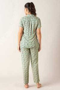 Half-Sleeves Sleep PJ Set - Forest Print thumbnail 3