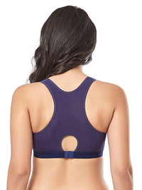 every de Lounge Essentials Non-Padded Non-Wired Full Cover Slip-on Bra - Eclipse thumbnail 3