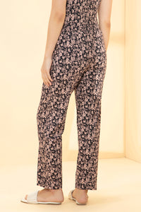 Full Length PJ Bottom - Graphite Floral Print thumbnail 3