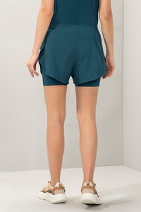 Energize High Rise Active Shorts - Reflecting Pond thumbnail 3