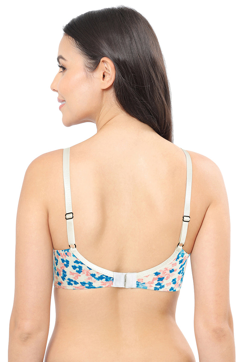 Cotton Dream Padded Non Wired T-shirt Bra - White - Image 2 of 5