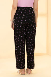 Lounge Pants - Orchid Floral Print thumbnail 3