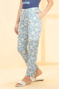 Full Length Pyjama Bottom - Pearl Floral Print thumbnail 3