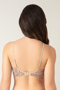 Smooth Charm Padded Wirefree Bra - Dazzling Botanics thumbnail 2
