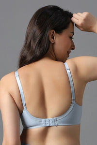 Padded Non-wired Maternity Bra - Celestial Blue thumbnail 3