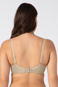 Chic Contour Non-Padded Wired Minimizer Bra - Sandalwood thumbnail 3