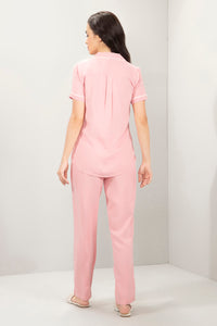Half-Sleeves Sleep PJ Set - Blush thumbnail 3