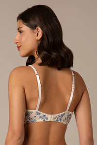 Daily Support Non Padded Non-Wired Cotton Bra - Floral Print thumbnail 3