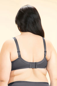 Delight Minimizer Non-Padded Wired Bra - Blackened Pearl thumbnail 3