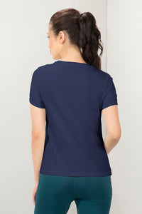 Essential Crew Neck Tee - Medieval Blue thumbnail 3