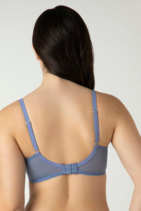 Luxe Support Non-Padded Wired Bra  - Moonlight Blue thumbnail 3