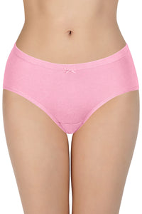 Insert Elastic Waistband Hipster Solid Assorted Panty (Pack of 3 Colors & Prints May Vary) thumbnail 3