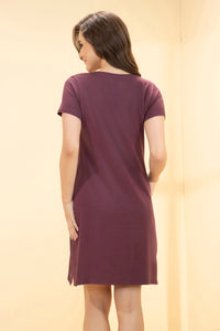 Comfort Sleep Dress - Purrfect Print thumbnail 3