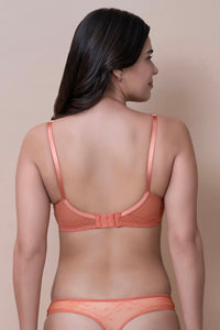 Amore Non-Padded Wired Bra - Copper Coin thumbnail 3
