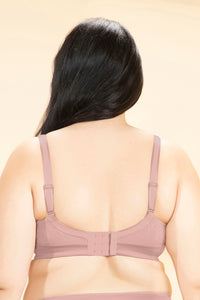Elegant Support Non-Padded Wired Bra - Misty Rose thumbnail 3