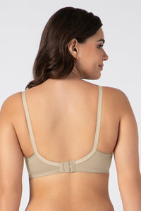 Saree Shaper Non-Padded Non-Wired Bra - Sandalwood thumbnail 3