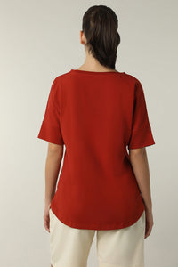 Elements Long Length Tee - Intense Rust thumbnail 3