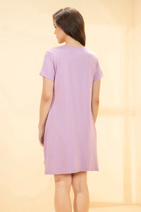 Comfort Sleep Dress - Lavender Herb Print thumbnail 3