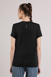 Flaunt Workout Tee - Black thumbnail 3
