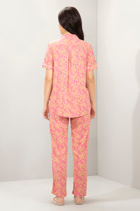 Half-Sleeves Sleep PJ Set - Sahara Leaf Print thumbnail 4