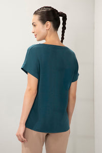 Flaunt Relaxed Tee  - Reflecting Pond thumbnail 3