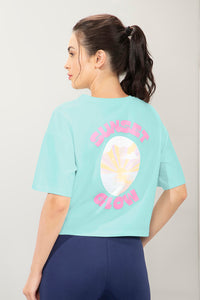 Elements Chic Crop Top - Glow Print thumbnail 3