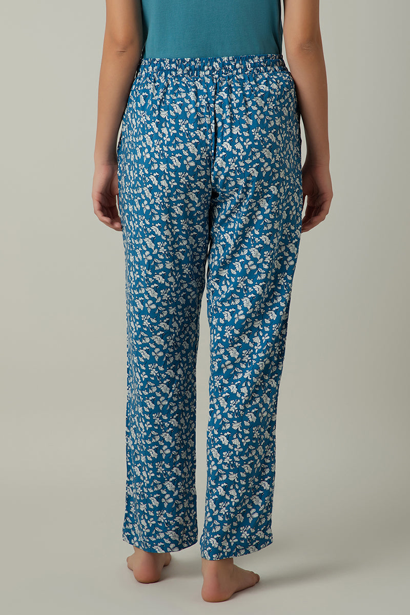 Full Length Pyjama Bottom - Vallarta Ditsy Print
