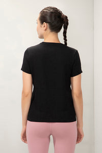 Essential Crew Neck Tee - Black thumbnail 3