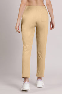 Energize Flexi Track Pants - Irish Cream thumbnail 3