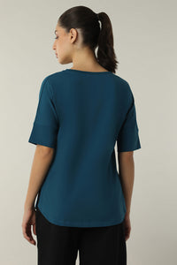 Elements Long Length Tee - Legion Blue thumbnail 3