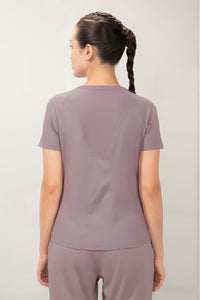 Energize Active-Flex Tee - Purple Dove thumbnail 3
