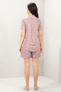 Sleep Shorts Set - Chamomile Floral Print thumbnail 3
