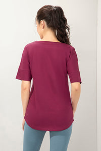 Elements Long Length Tee - Beaujolais thumbnail 3