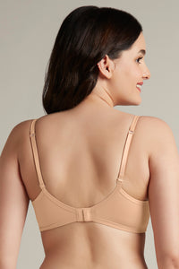 Simply Soft Padded Non-Wired Cotton Bra - Sandalwood thumbnail 3