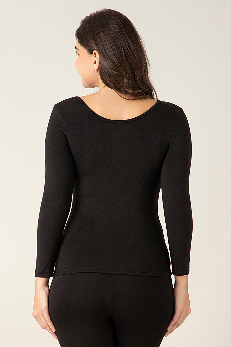 Thermal Top - Black - Image 3 of 5