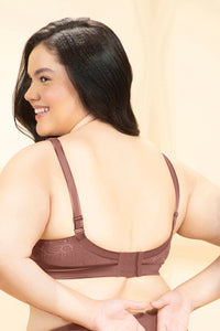 Elegant Support Non-Padded Wired Bra - Sequoia thumbnail 3