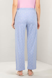 Full Length PJ Bottom - Lavender Tropical Print thumbnail 3